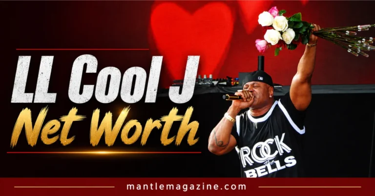 LL Cool J performing in a Rock The Bells jersey during a live festival set