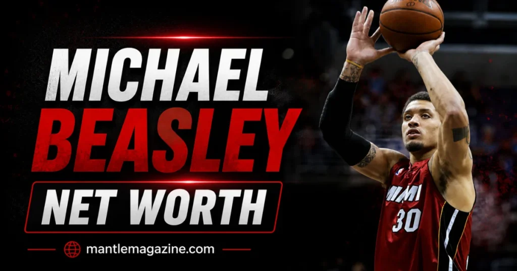 Michael Beasley shooting in Miami Heat jersey number 30 during NBA career