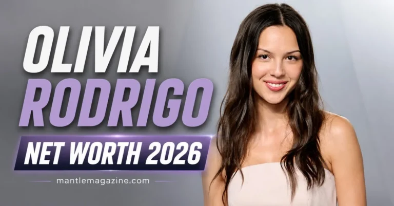 Olivia Rodrigo Net Worth 2026 featured graphic