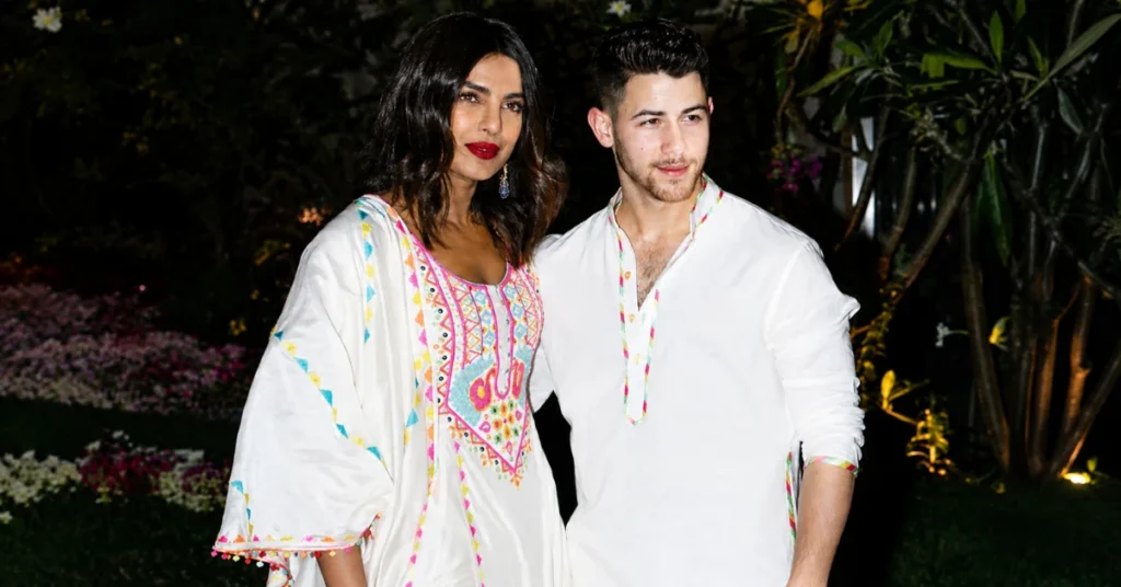Priyanka Chopra net worth includes household wealth with husband Nick Jonas at an event