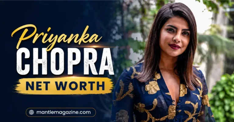 Priyanka Chopra net worth featured image showing the actress at a promotional event