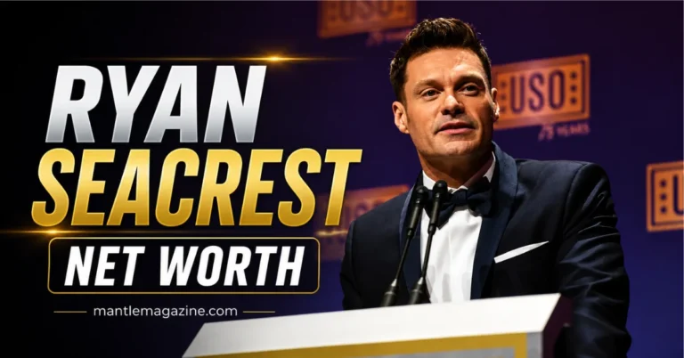 Ryan Seacrest speaking at USO event