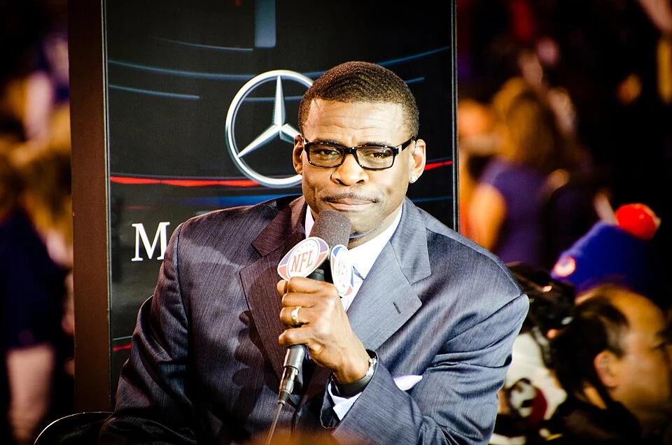 Michael Irvin NFL Network broadcast analyst on air