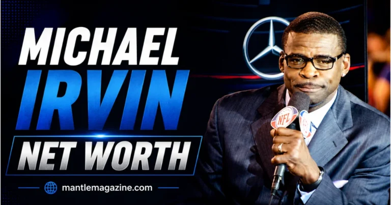 Michael Irvin NFL broadcaster net worth feature image