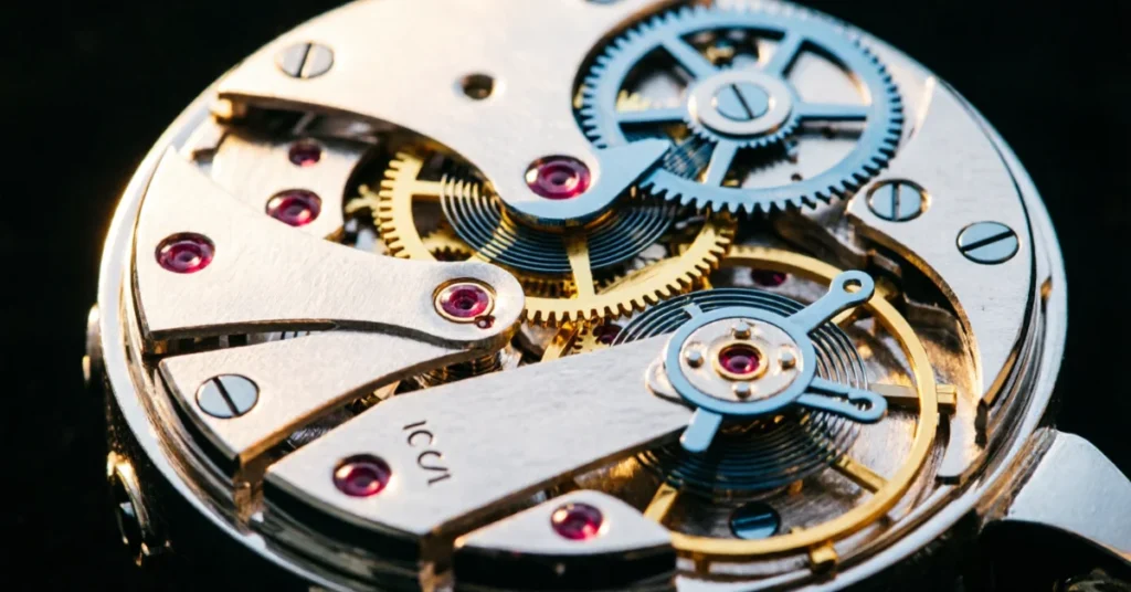 automatic-watch-movement-rotor-exposed-macro