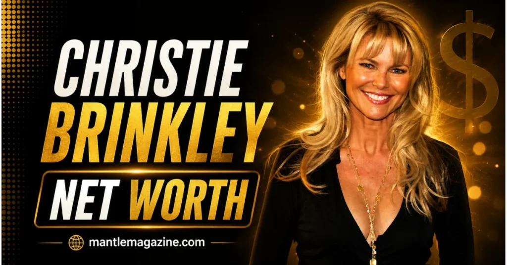 "Christie Brinkley in black and gold - Legendary supermodel and entrepreneur with estimated net worth of $80-100 million from modeling and business ventures"