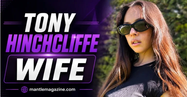 Charlotte Jane, Tony Hinchcliffe's ex-wife, in sunglasses and a black top
