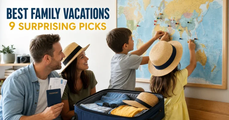 Family vacation planning: where adventures begin at the kitchen table.