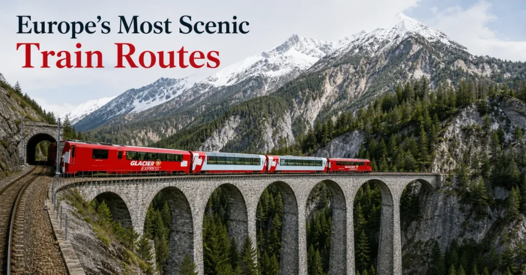 The Most Scenic Train Routes in Europe, Ranked for 2026